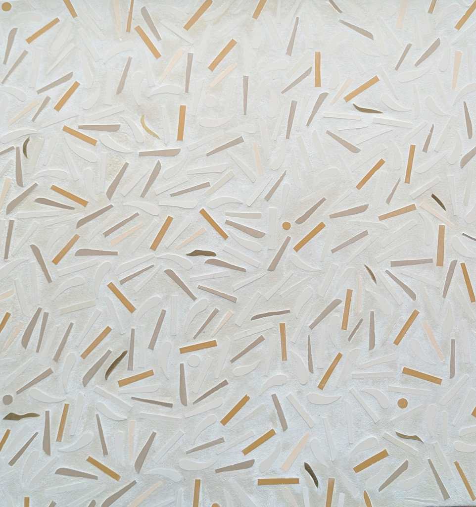 Oeuvre de mosaïque à l'atelier d'Alix