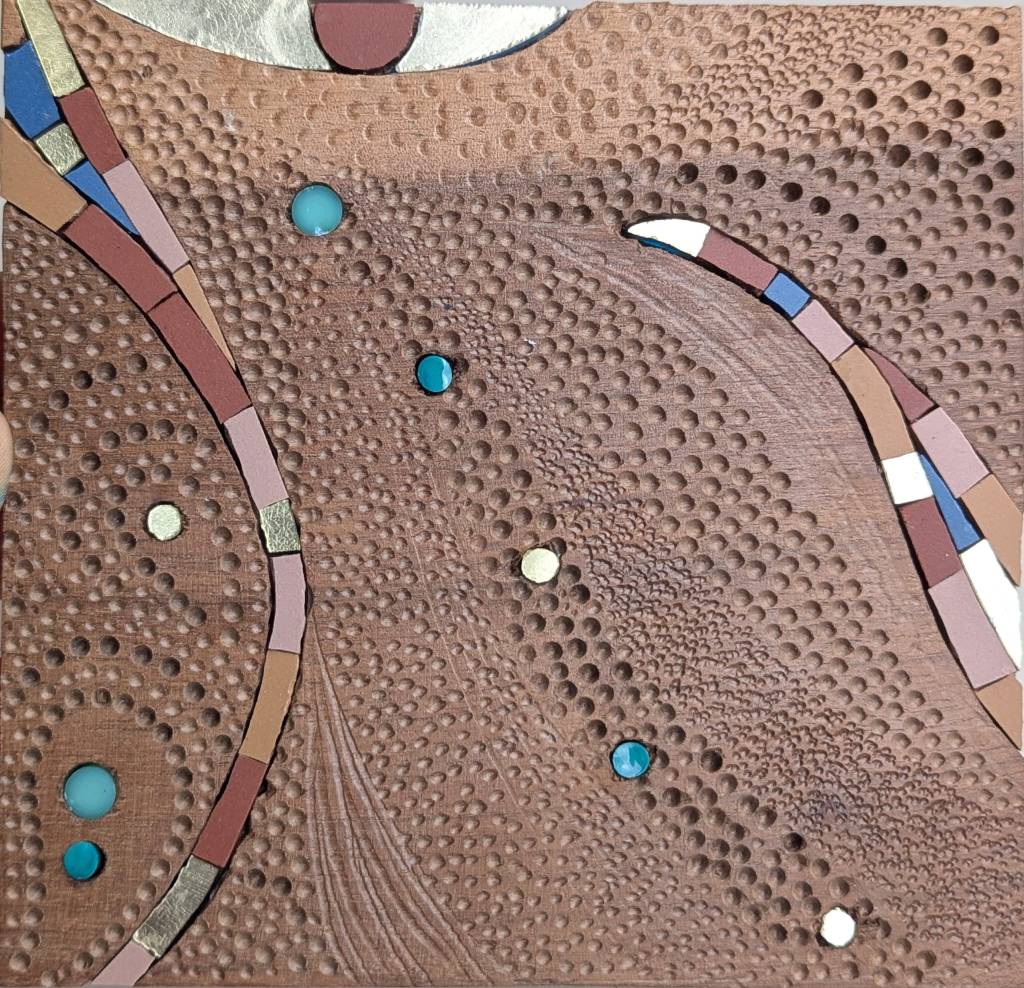 Mosaïque artisanale et contemporaine sur-mesure