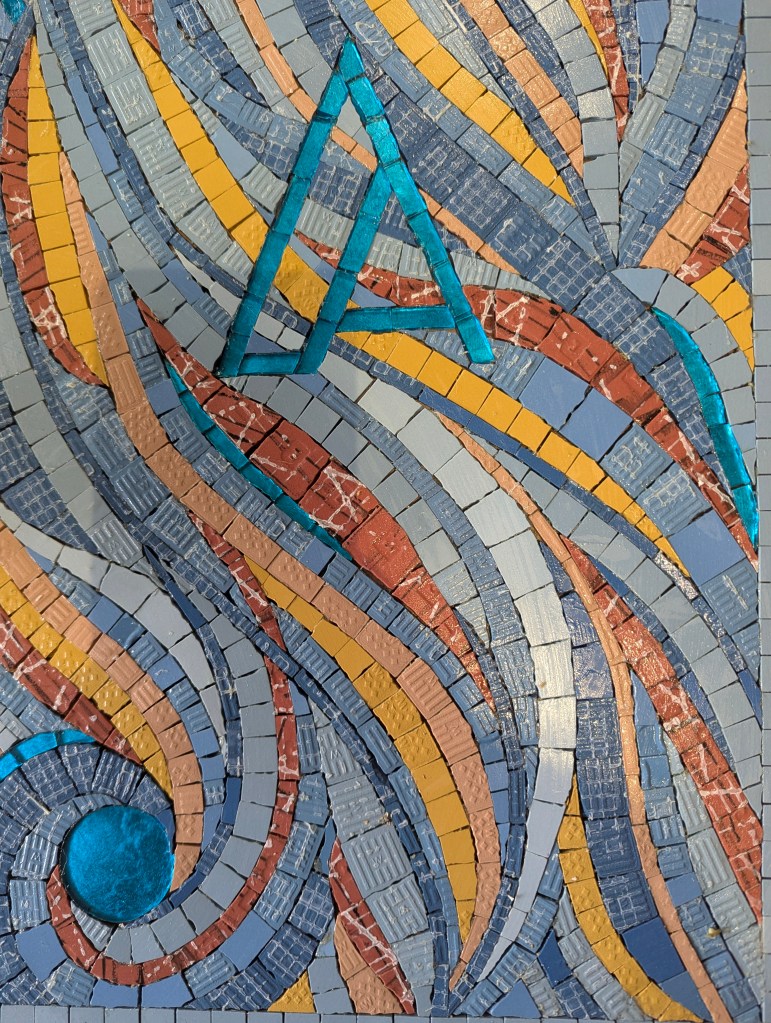 Mosaïque artisanale et contemporaine sur-mesure